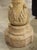 A Carved Italian Giallo Reale Rosato Marble Stoup For Sale - Image 9 of 12
