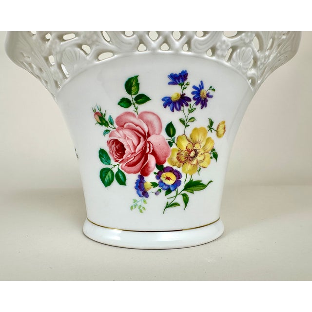 Vintage Schumann Arzberg Tradition Porcelain Vase, Germany, 1970s For Sale - Image 3 of 7