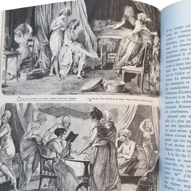 Textile L’Histoire Imprevue Des Dessous Féminins by Cecil St. Laurent, 1966 For Sale - Image 7 of 12