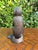 Vintage Patinated Cast Metal Monkey Sculpture, 7.5” For Sale - Image 4 of 10