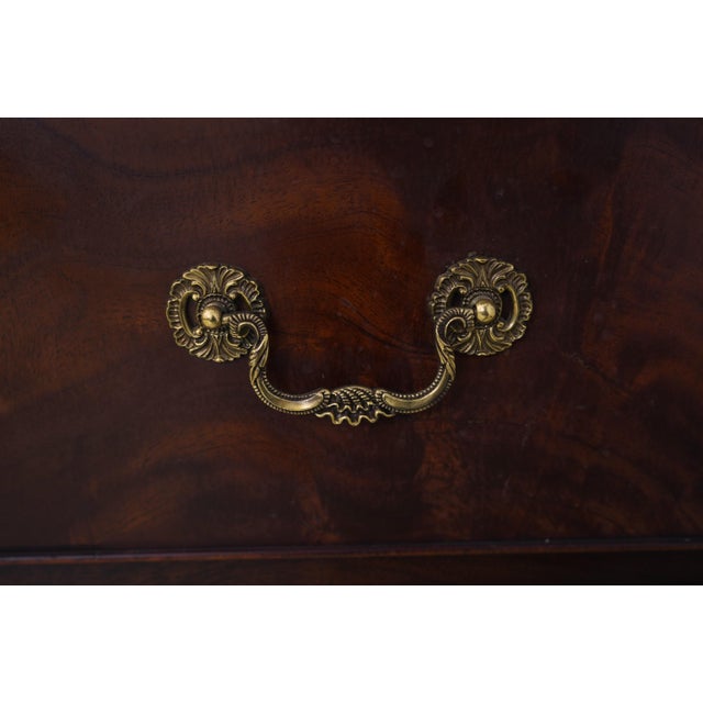 Henkel Harris Flame Mahogany Tv Entertainment Cabinet Armoire For Sale - Image 13 of 18