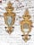 Pair of Giltwood Two-Light Mirror Sconces For Sale - Image 4 of 9