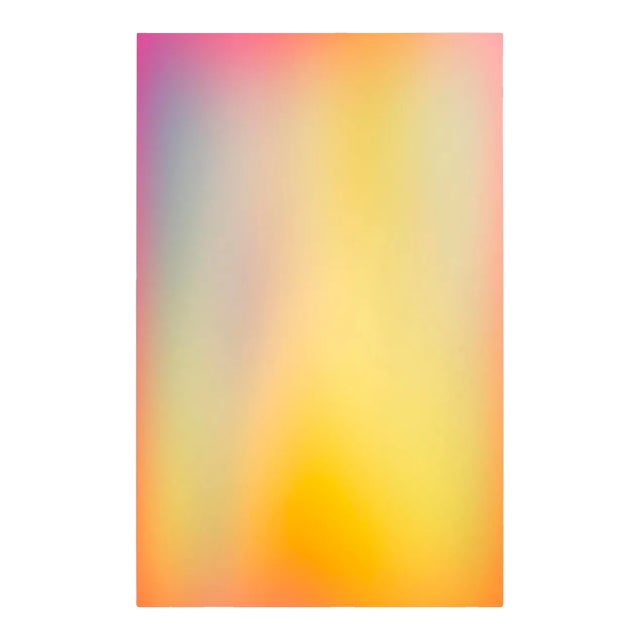 Contemporary Abstract Chromogenic Print Face-Mounted 3mm Matte Plexiglas Photography "Bleed # 202173" by Paul Snell For Sale