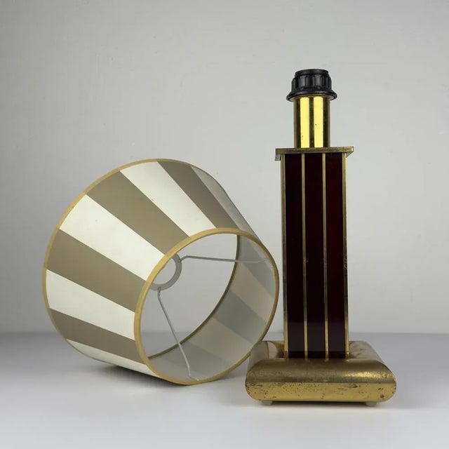 Vintage Table Lamp by AV Vikić, 1980s For Sale - Image 9 of 15