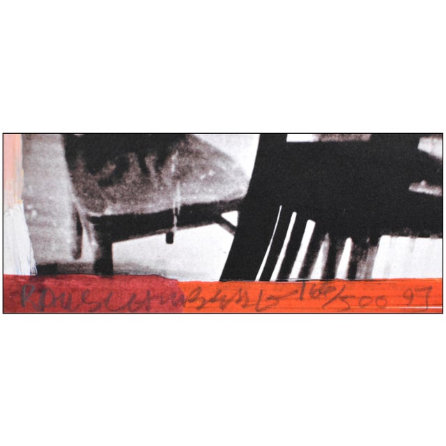 1990s 1997 Tag Screenprint Robert Rauschenberg For Sale - Image 5 of 6