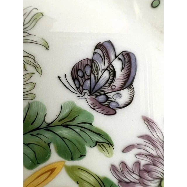 1980s Model Chrysantheme Plates from Limoges, 1980s, Set of 5 For Sale - Image 5 of 11