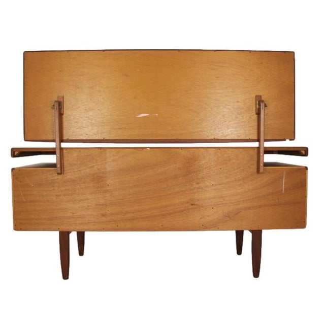 Victor Wilkins G-Plan "Fresco" Dressing Table or Desk by Victor Wilkins, English, Ca. 1960 For Sale - Image 4 of 4