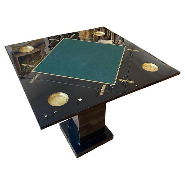 Foldable Game Table by René Joubert & Philippe Petit (Dim), France, 1930s For Sale - Image 14 of 14