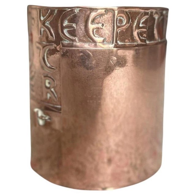 Arts & Crafts English Copper Night Lantern, attributed to Yattendon, 1890s For Sale - Image 6 of 13