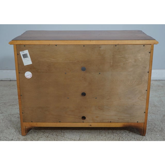 Century Country French Cherry Occasional Chest For Sale - Image 10 of 12