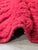 Red Moroccan Rug – Handmade Textured Berber Wool Carpet This bold handmade Moroccan rug features a rich red wool field...