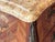 Antique Louis XV French Marquetry Marble Top Nightstands, Set of 2 For Sale - Image 9 of 11