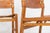 Oak & Leather Dining Chairs, Denmark, 1960s, Set of 4 For Sale - Image 11 of 17