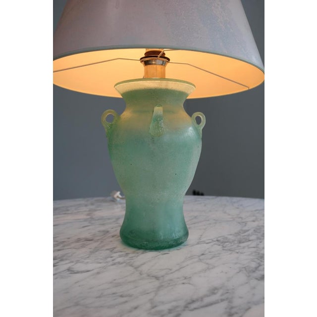 Italian Murano Amphore Lamp, 1970s For Sale - Image 3 of 12