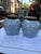 Pair of Ginger Jars Exhibit Classic Blue & White Chinoiserie Patterns: Highly Sought After Collectible :Qing Dynasty Characteristics For Sale - Image 4 of 6