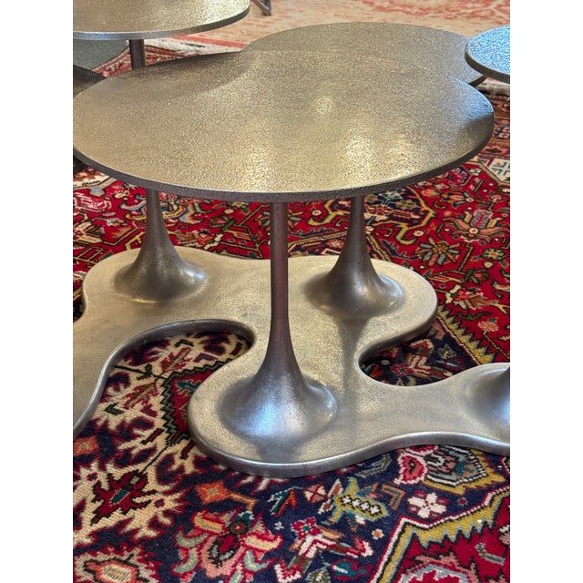 Gray Bernhardt Cerchi Outdoor Coffee Table For Sale - Image 8 of 16