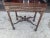 Late 20th Century Elegantly Mahogany Chippendale Style Accent Table For Sale - Image 4 of 6