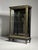 French Napoleon 3-piece display cabinet. Mid-19th century display cabinet / bookcase. Ebonized wood and finished all...