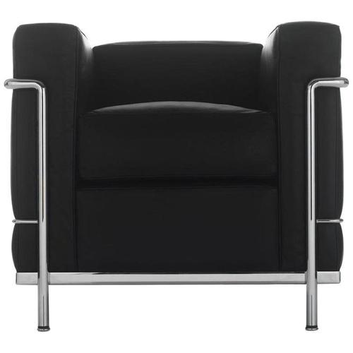 LC2 Poltrona Armchair by Le Corbusier, Jeanneret, and Charlotte Perriand for Cassina For Sale - Image 6 of 13