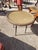 Vintage Round Rattan Side Table For Sale - Image 4 of 5