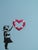 Banksy X Post Modern Vandal, Girl with Heart Shaped Float, 2021, Print For Sale - Image 7 of 8