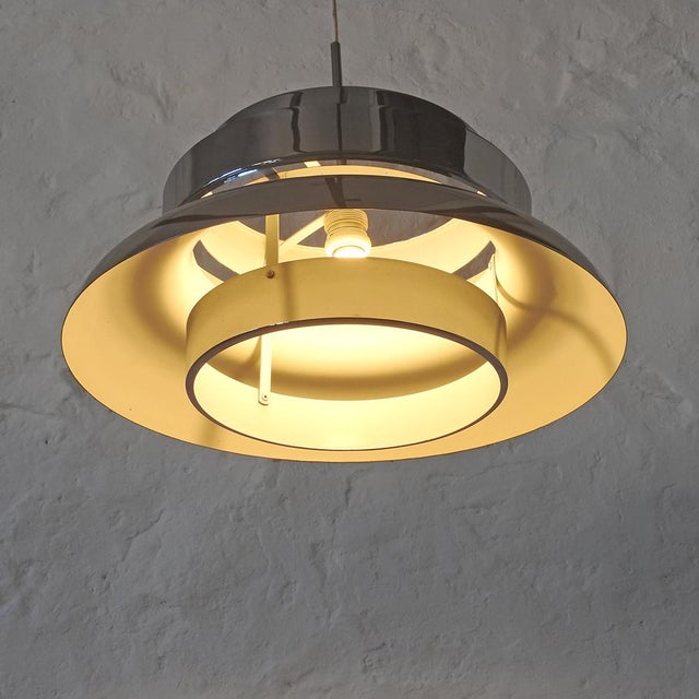 Scandinavian Space Age Pendant Lamp from Morant, 1970s For Sale - Image 13 of 15