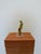 Metal Brazilian Modernist Figurative Sculpture on Lucite Base, 1980s For Sale - Image 7 of 11