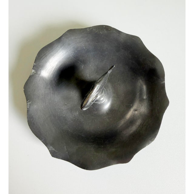 Fish Vide Poche Catchall in Pewter For Sale In Sacramento - Image 6 of 12