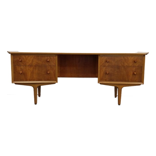 Vintage Mid Century Modern Desk / Dressing Table by Vesper For Sale