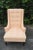 Mahogany Tall Living Room Side Accent Chair For Sale - Image 11 of 12