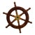 Wooden Ship’s Wheel Wall Decor For Sale