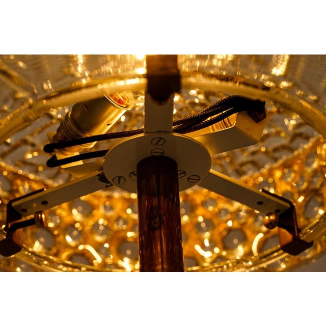 Metal Table Lamp by Rupert Nikoll, Vienna, 1950s For Sale - Image 7 of 16