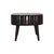 Japanese Walnut-Finish Mango Wood Japanese-Inspired Coffee Table For Sale - Image 3 of 7