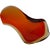 Large Mid-Century Modern Murano "Sommerso" Art Glass Sparrow Sculpture, Italy For Sale - Image 9 of 9