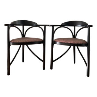 Model 91 Triangle Chairs by Michael Thonet, Set of 2 For Sale