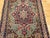 19th Century Persian Kerman Lavar Rug, Hand-Knotted Wool, Floral Pattern, Ivory & Burgundy, 2x3 For Sale - Image 4 of 9