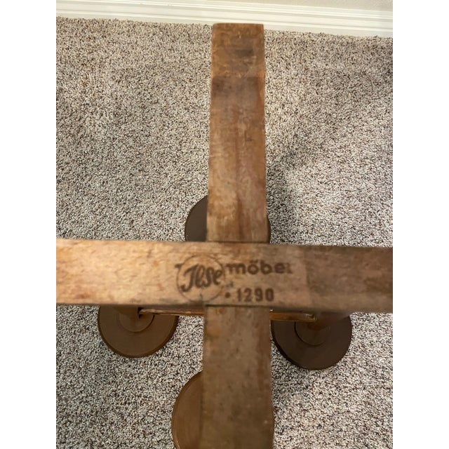 1950's German Formica Plant Stand/Flower Table by Isle Mobel For Sale - Image 4 of 4