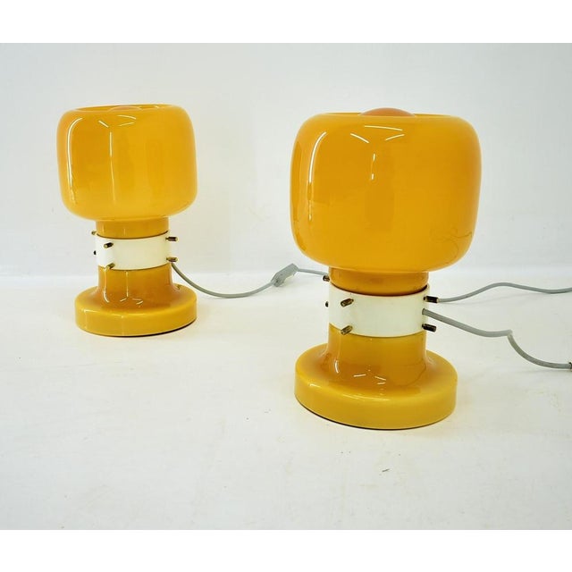 Midcentury Table Lamps by Zbyněk Hřivnáč, 1960s, Set of 2 For Sale - Image 6 of 15