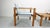 Japandi Safari Armchairs and Table attributed to Gerd Lange, 1965, Set of 3 For Sale - Image 11 of 18