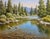 David Chapple - Impressive Yosemite Landscape -California Impressionist Oil Painting For Sale - Image 4 of 12