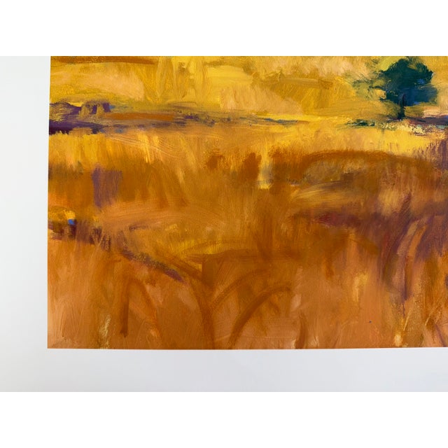 Paper Pastoral Landscape, Contemporary Impressionist, Archival Iris Giclee, Artist Greg Osterhaus For Sale - Image 7 of 11