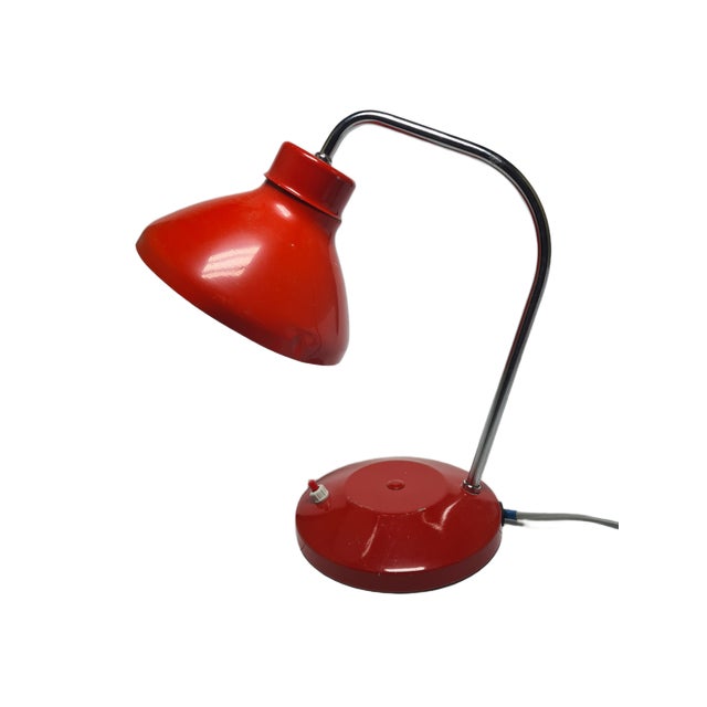 Mid-Century Modern Desk Lamp from Lidokov, Former Czechoslovakia, 1970s For Sale - Image 6 of 6