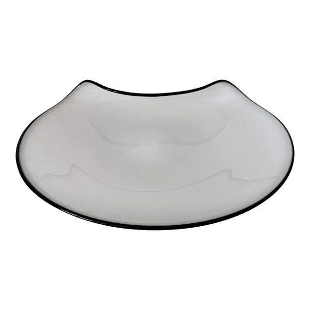 1980's Murano Glass Platter For Sale
