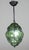 1970s Wonderful Green Colour Venetian Lantern, Seguso Murano Glass - Set of 2 For Sale - Image 9 of 12