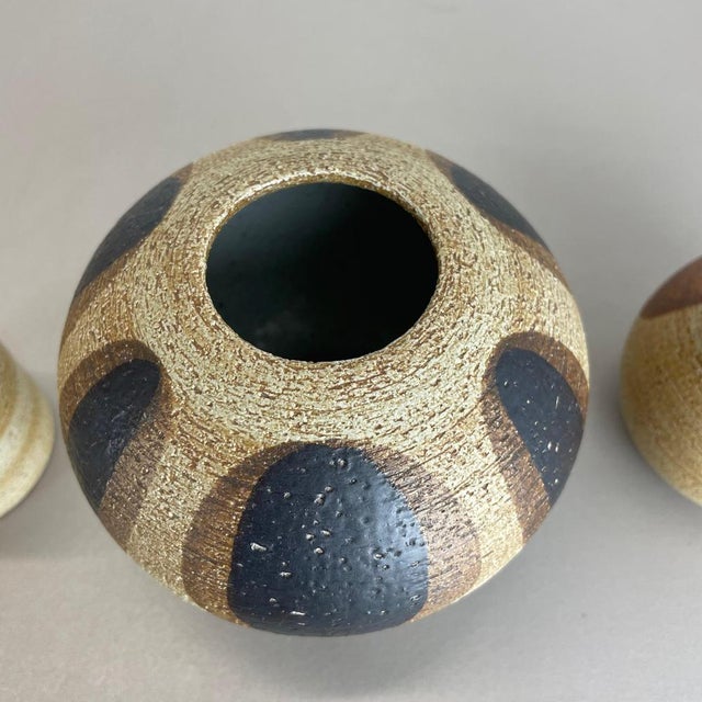 Modernist Vases by Peter Müller for Sgrafo Modern, Germany, 1960s, Set of 3 For Sale - Image 9 of 18