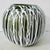 Modern Globe Vase With White Drip Wall For Sale - Image 3 of 7