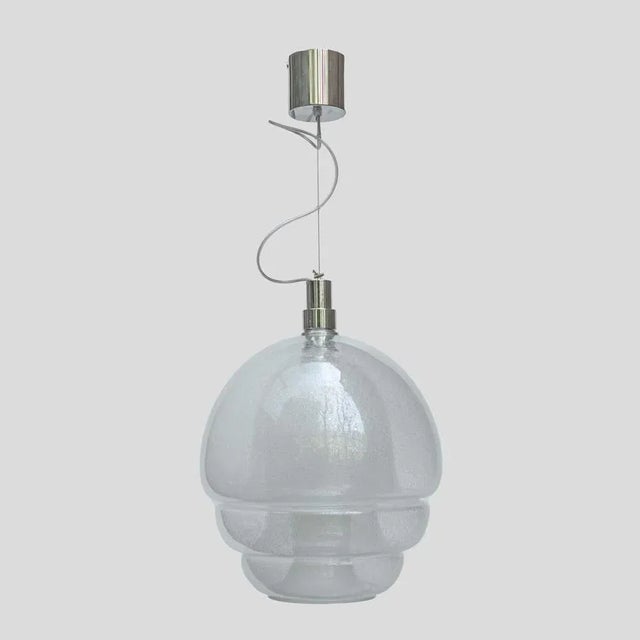 Space Age LS 134 Suspension Lamp from Mazzega, 1960s For Sale - Image 8 of 8