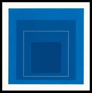 1966 Lithograph "WLS-Xlll" by Josef Albers