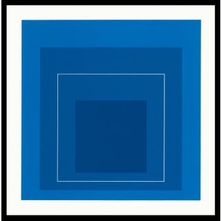 1966 Lithograph "WLS-Xlll" by Josef Albers (White Line Squares) For Sale