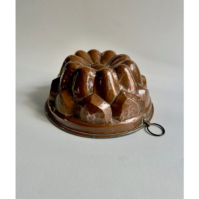 Early 20th Century Hammered Copper Mould For Sale - Image 4 of 17